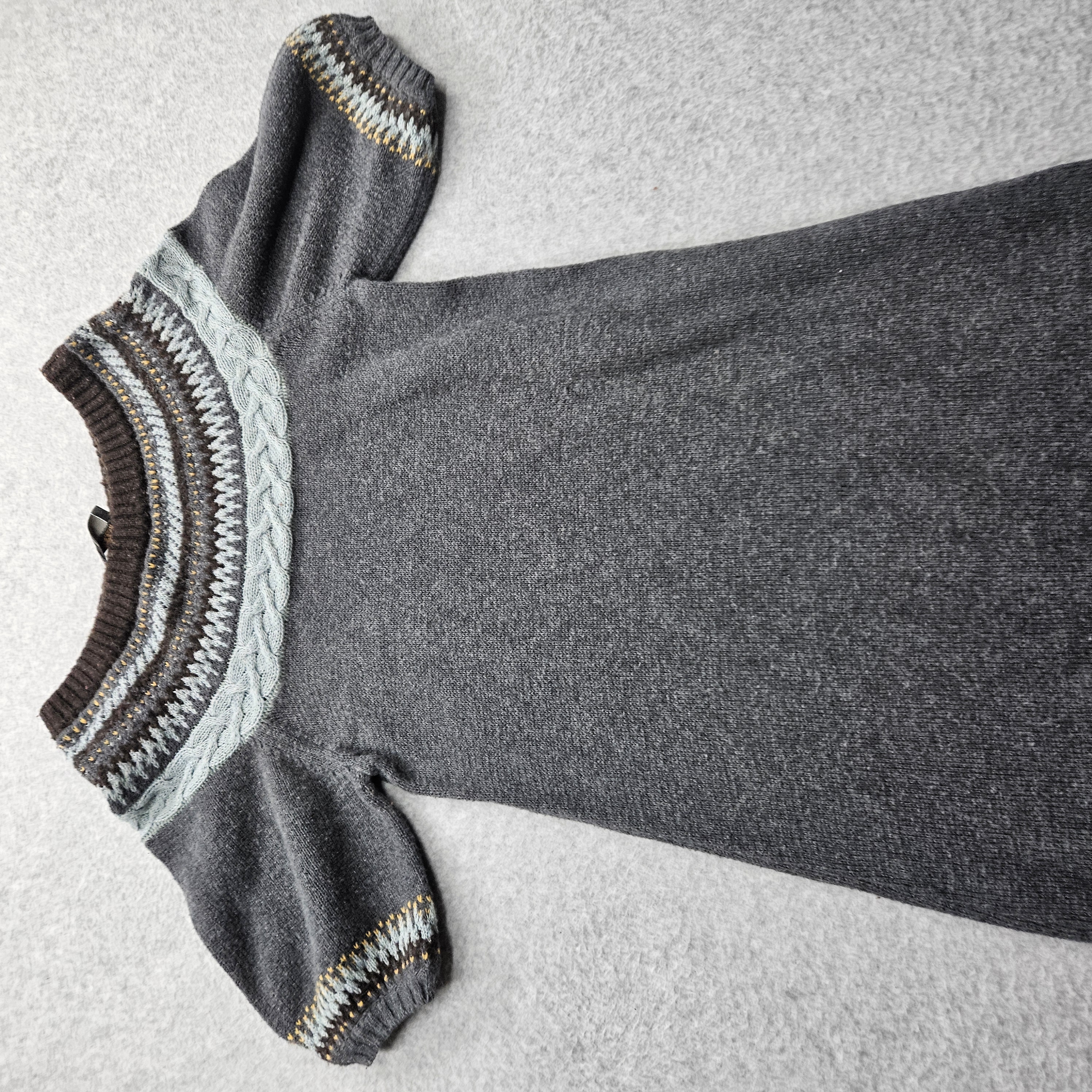 Bcbgmaxazria Women's XS Black Lambswool Sweater Dress