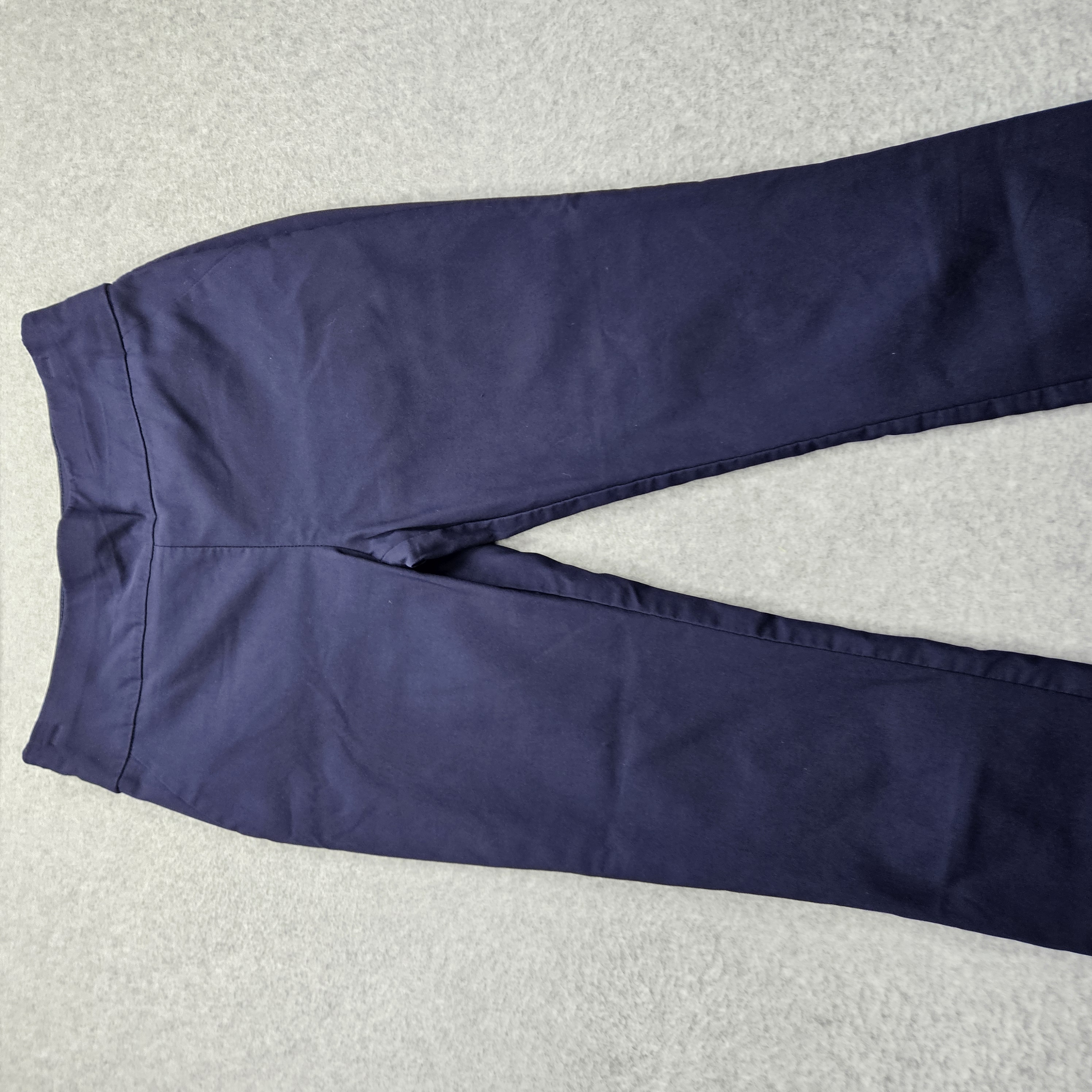 7th Avenue NY&Co Women's Size Small Navy Pull On Stretch Pants Cuffed Leg