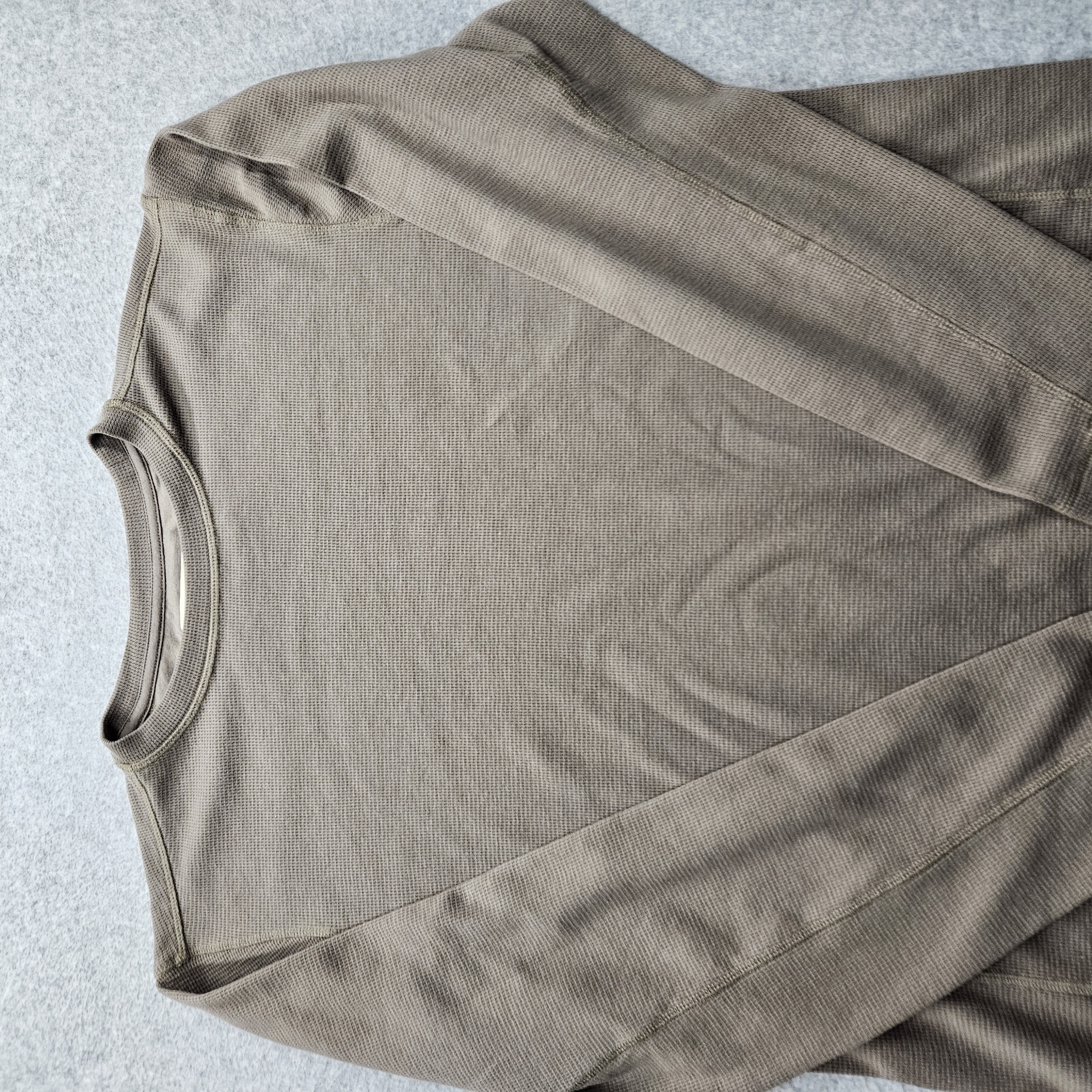 Magellan Men's Large Brown Round Neck Long Sleeves