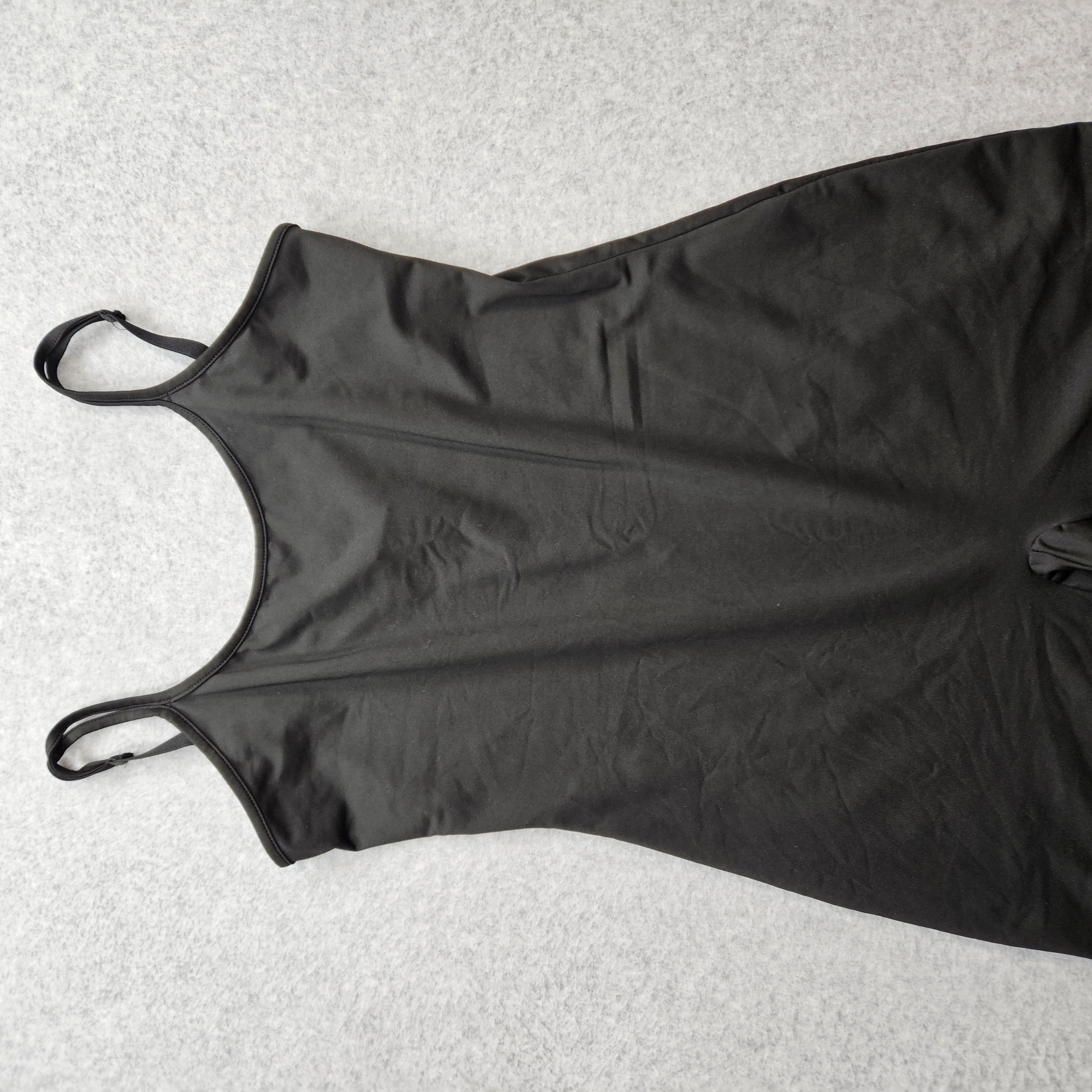 Shein Women's Large Black  Thin Straps Seamless Jumpsuits 14412