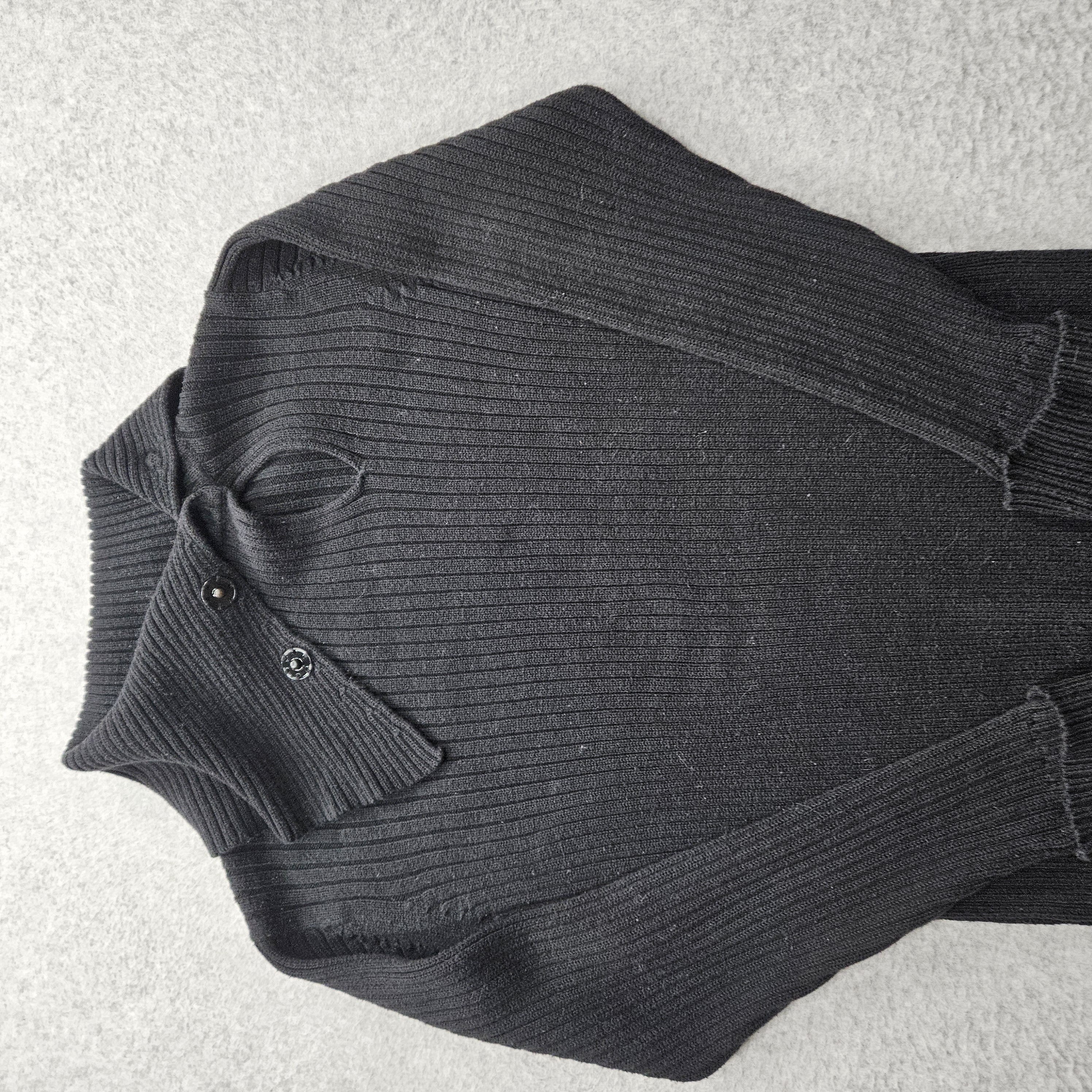 Focus Lifestyle Women's XL Black Ribbed Turtle Neck Sweater