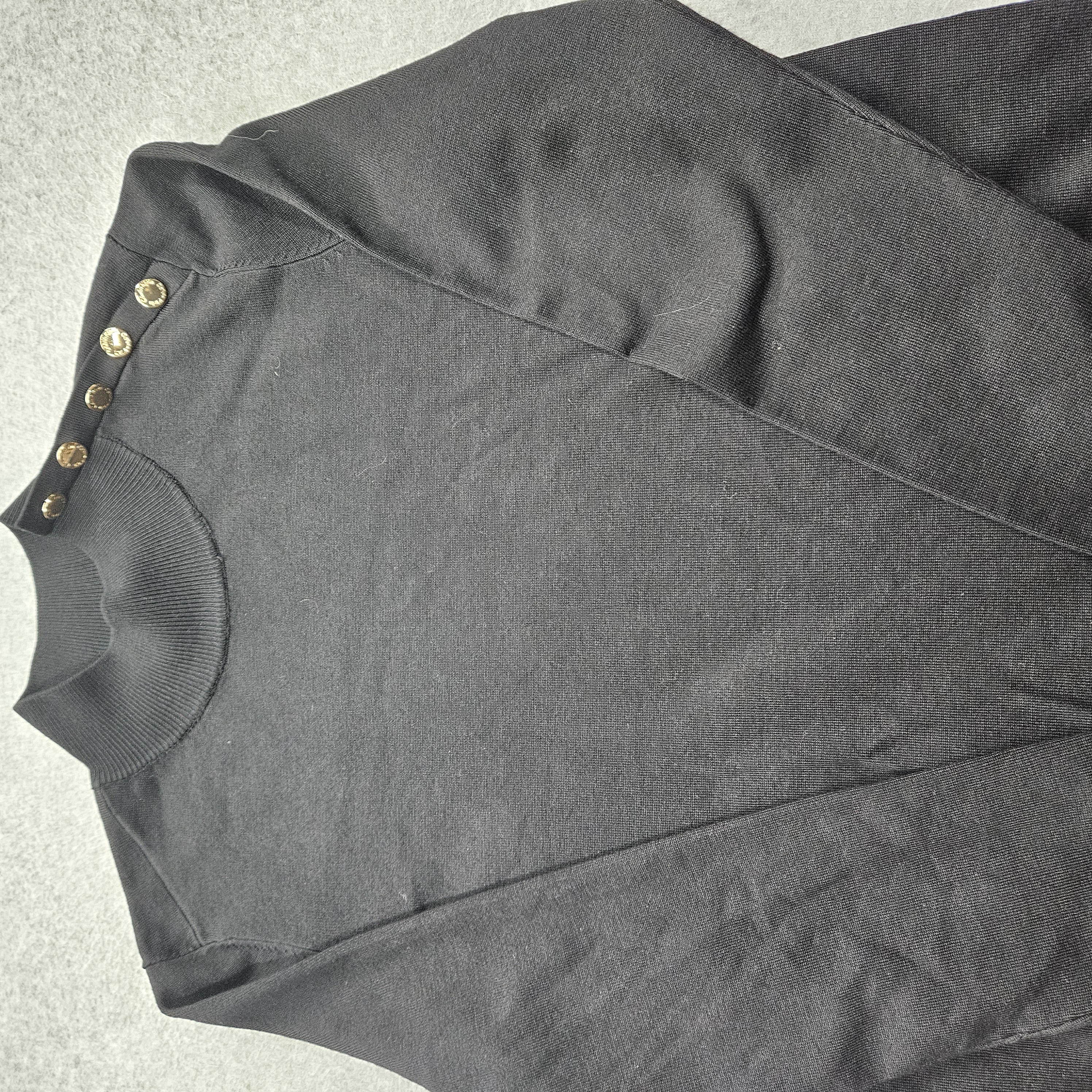 Calvin Klein Women's Large Black Turtle Neck Long Sleeve Sweater