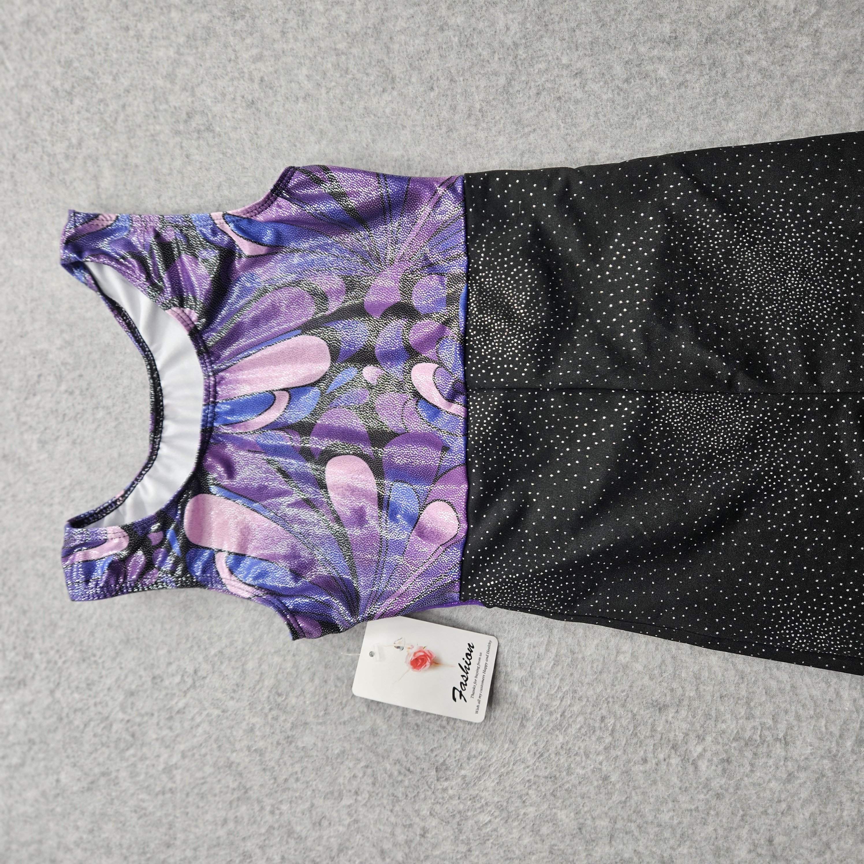 Fashion Youth Girls Size 12 (150) Gymnastic Leotard NWT