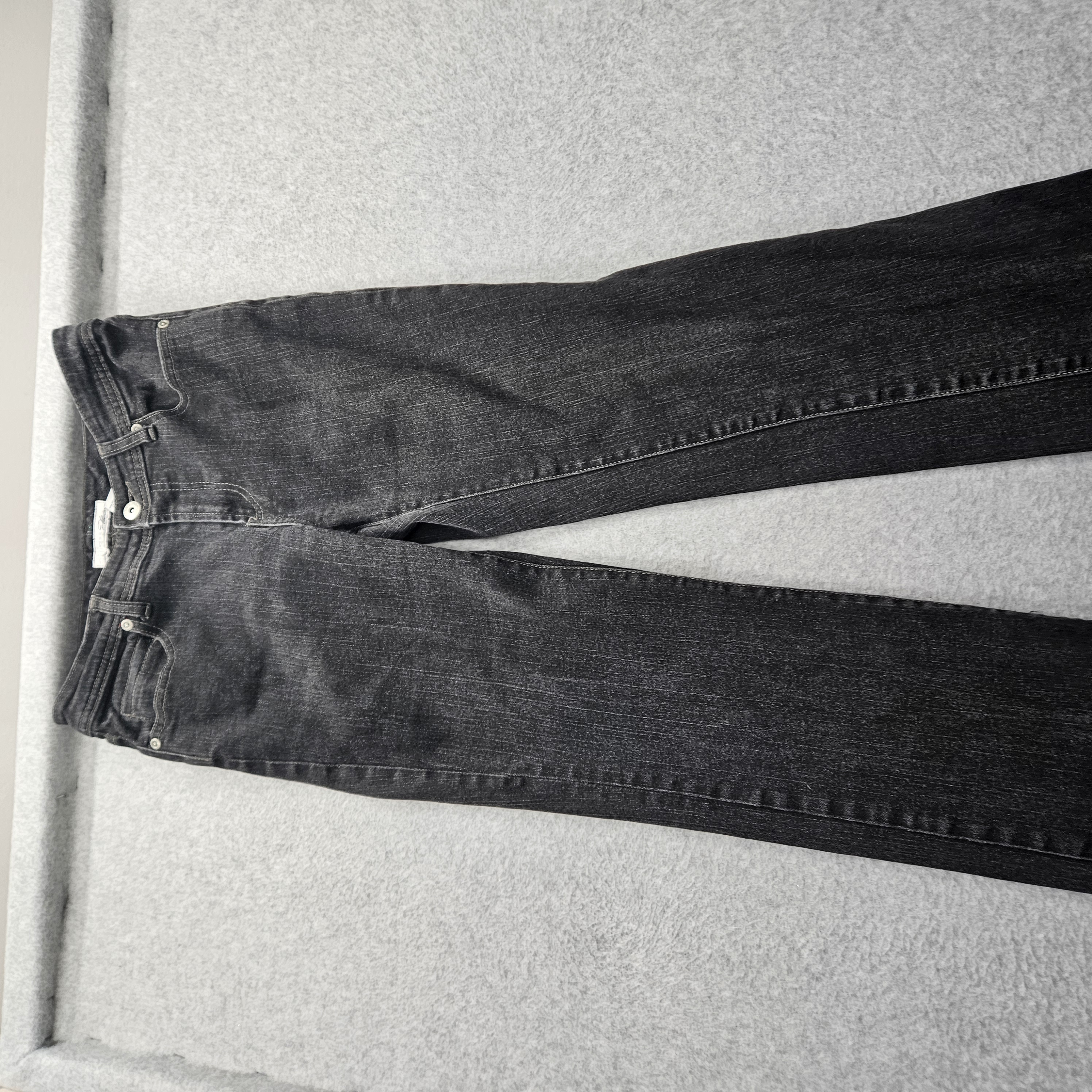 Chico's Platinum Womens Size 0.5 Black Denim Jeans Regular Flare Leg