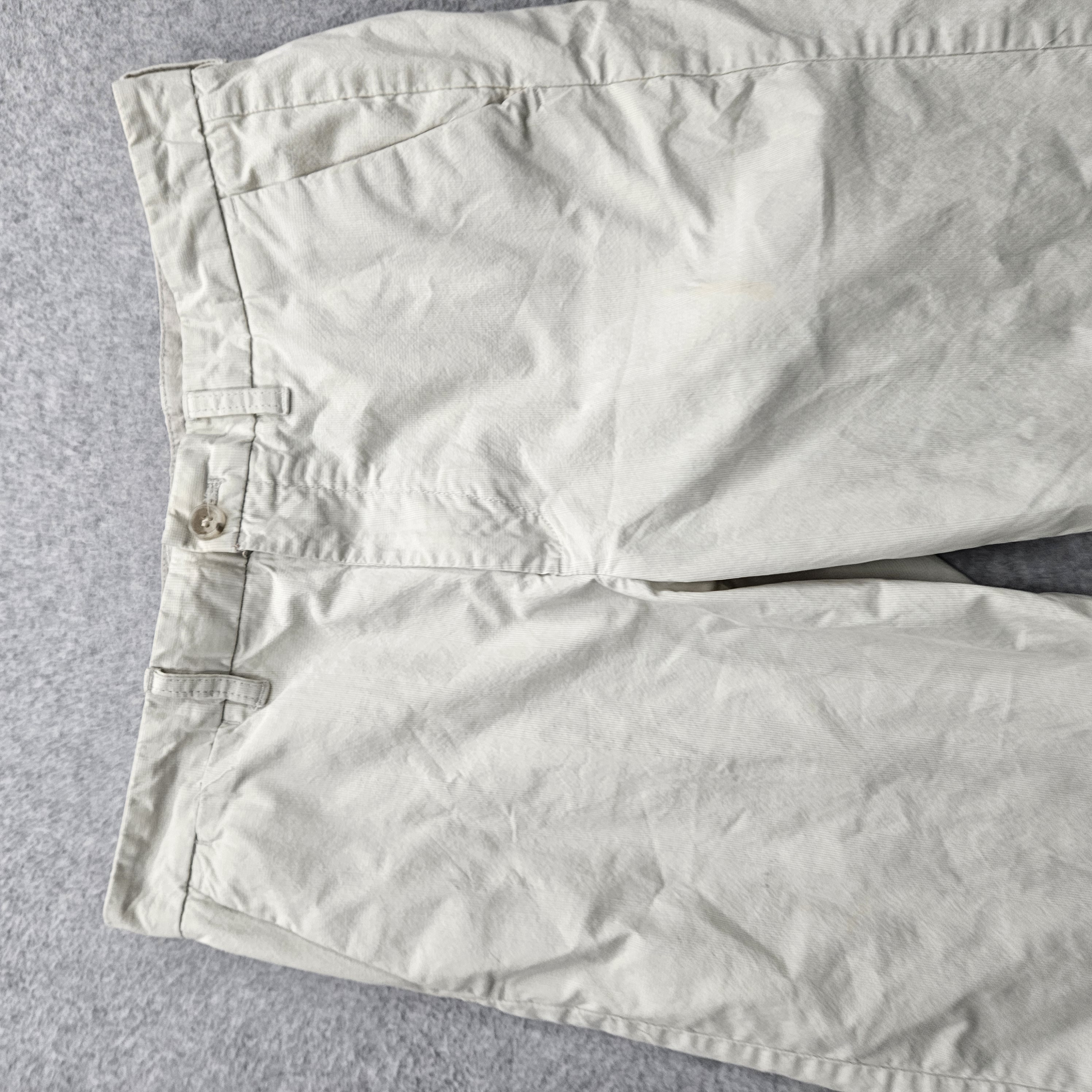 Van Heusen Studio Men's White 34 Flat Front Pants