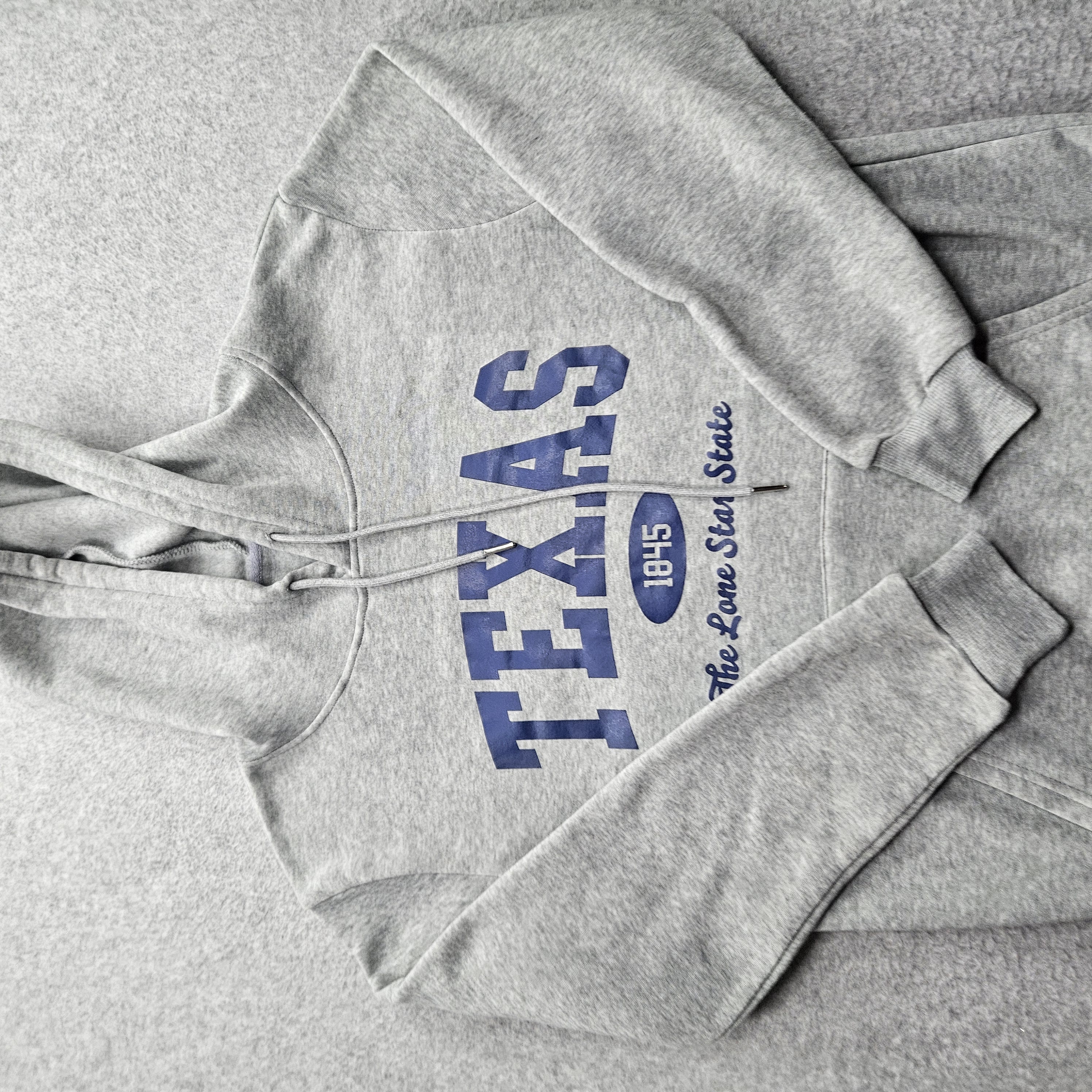 Texas The Lone Star State 1945 Women's Gray Small Hoodie