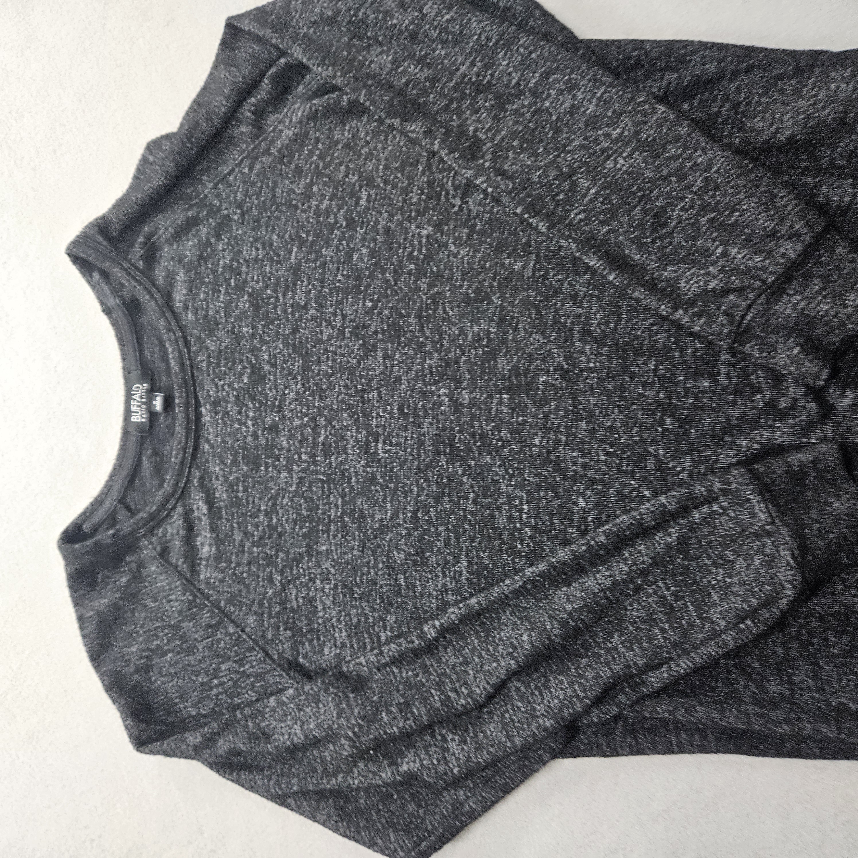 Buffalo Women's Small Black Long Sleeve Sweatshirt