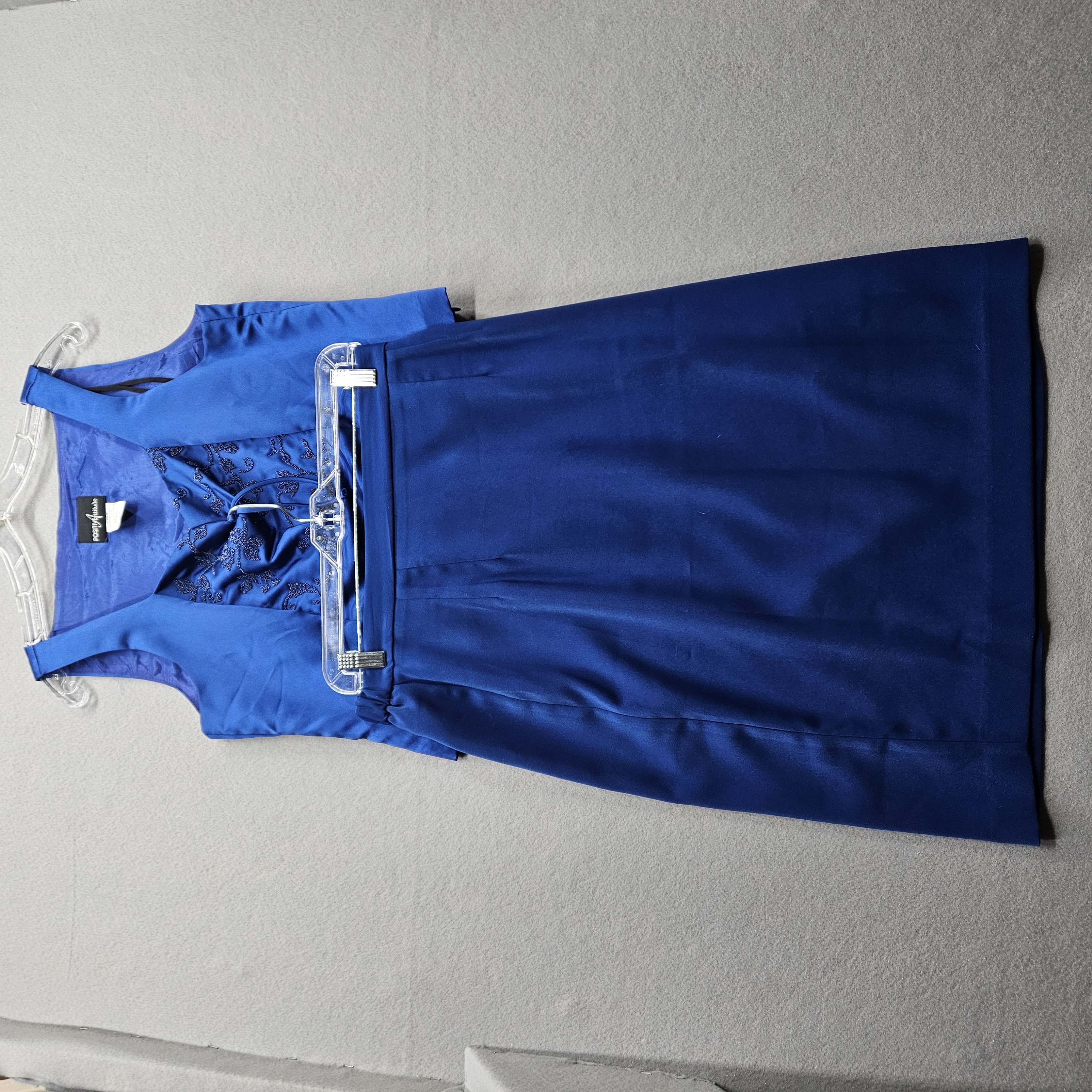 Positive Attitude Women's 14 Blue 3 Pcs Set Dress