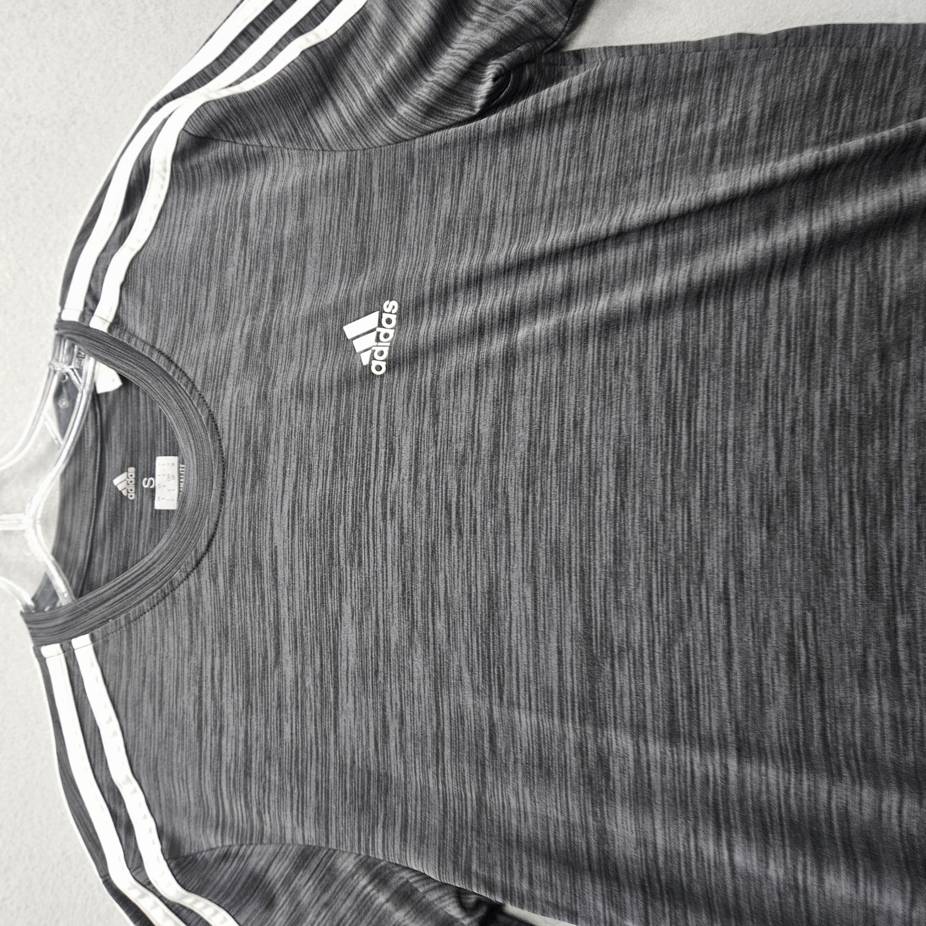  Adidas Women's Small Gray Climalite Activewear Tops