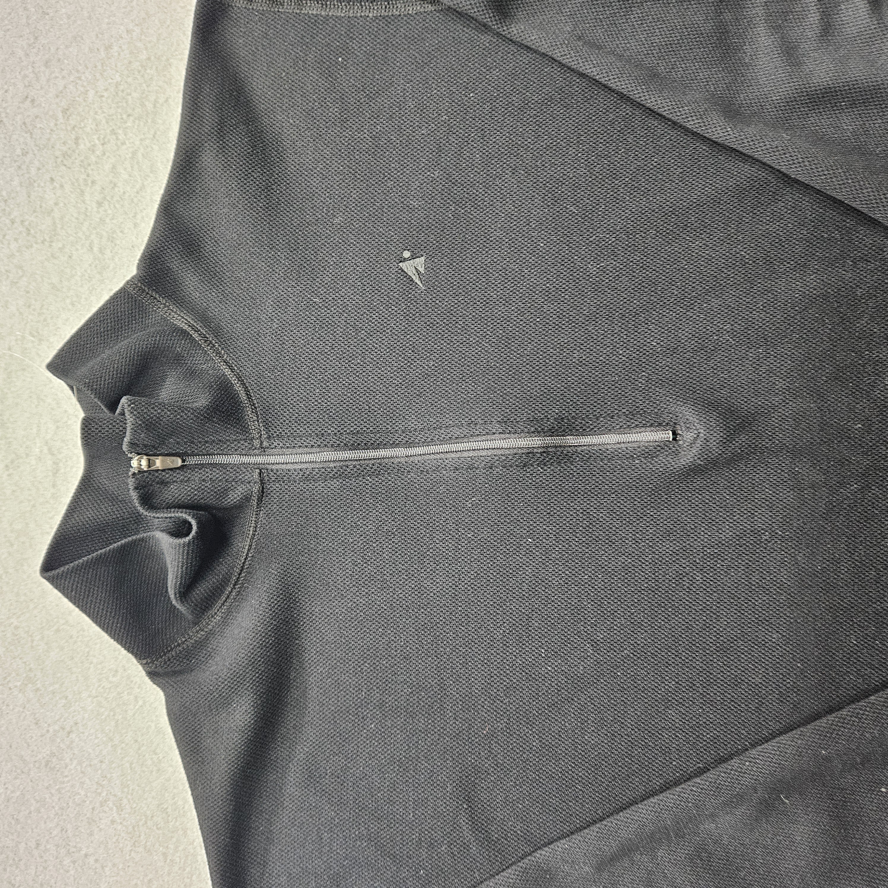 Tech Wick Women's XL Black 1/4 Zip Athletic Jacket