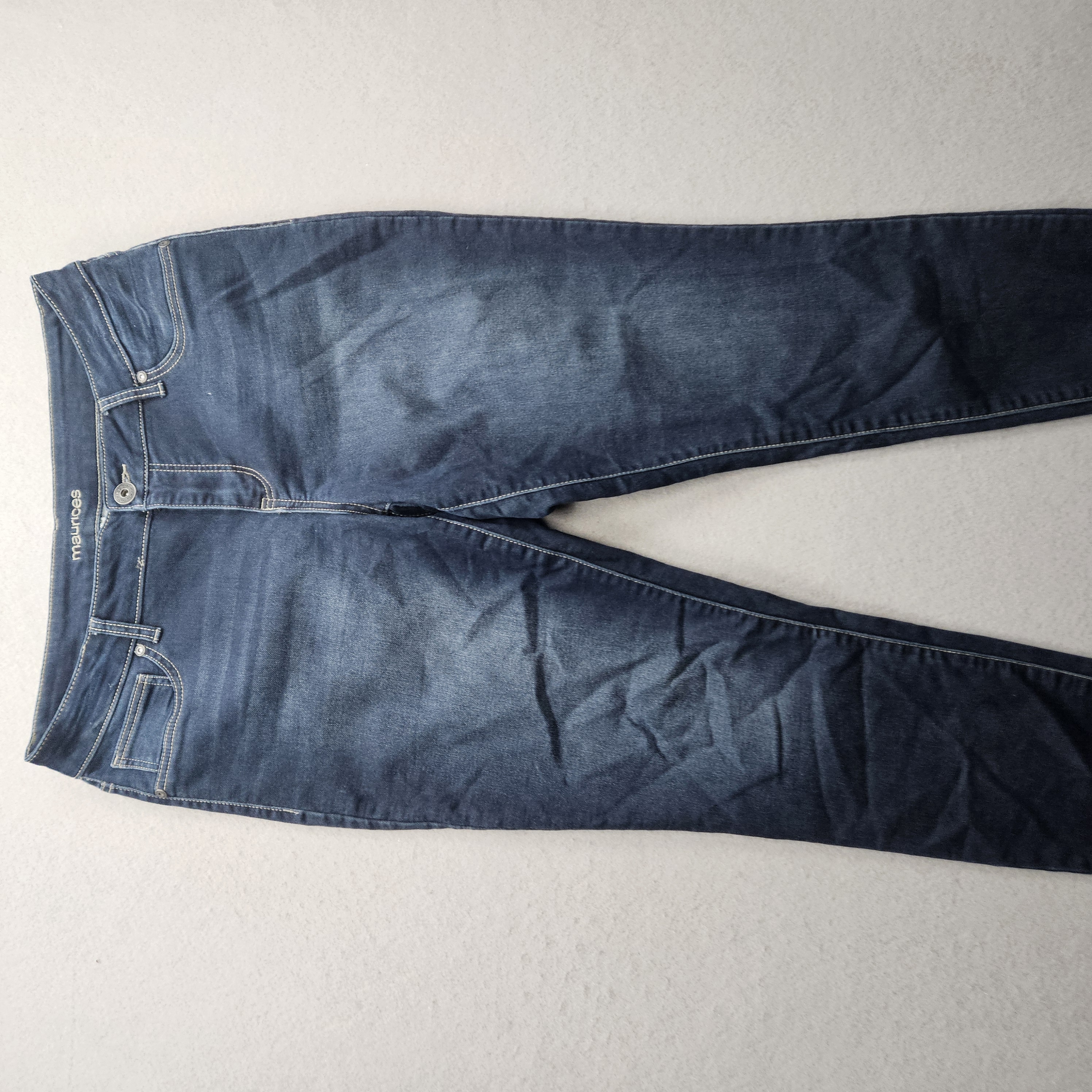 maurices Women's Size Large Dark Wash Skinny Jeans Stretch Denim