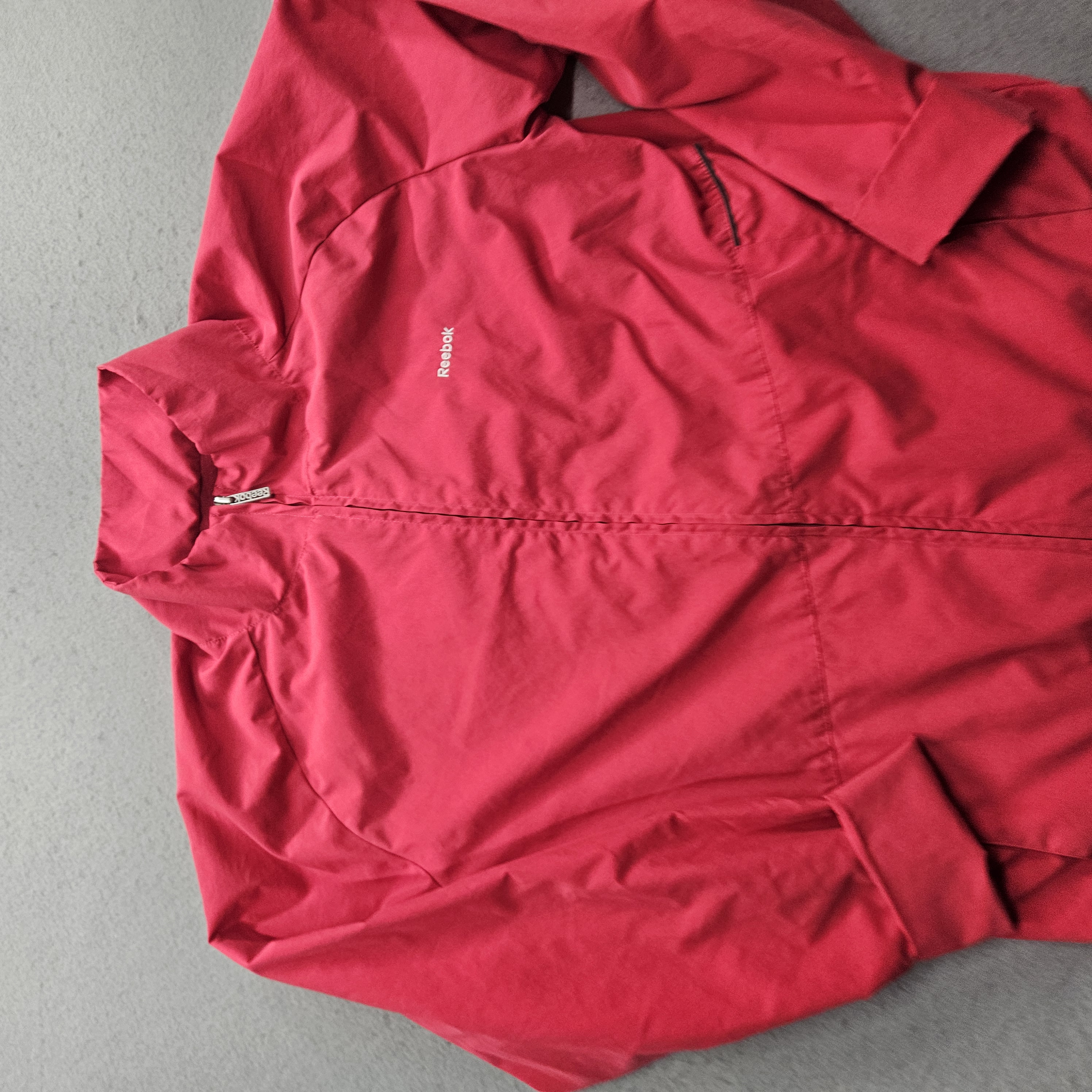 Reebok Women's Large Bright Pink Sports Jacket