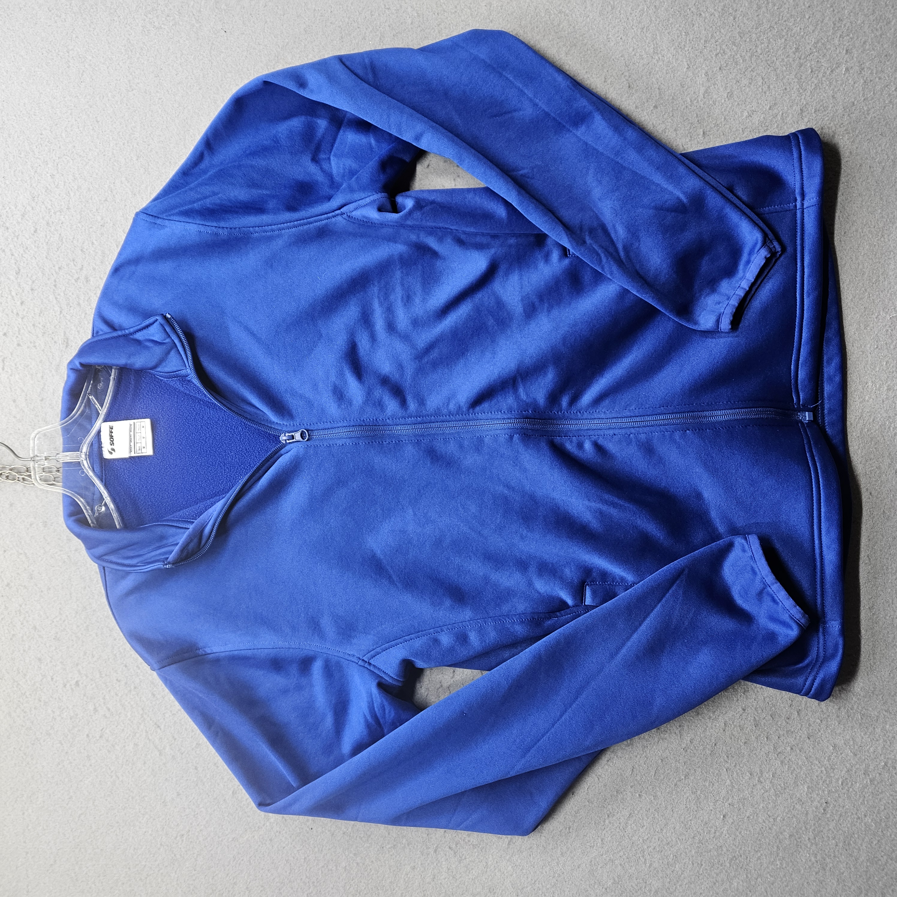 Soffe Men's Medium Activewear Jacket Blue