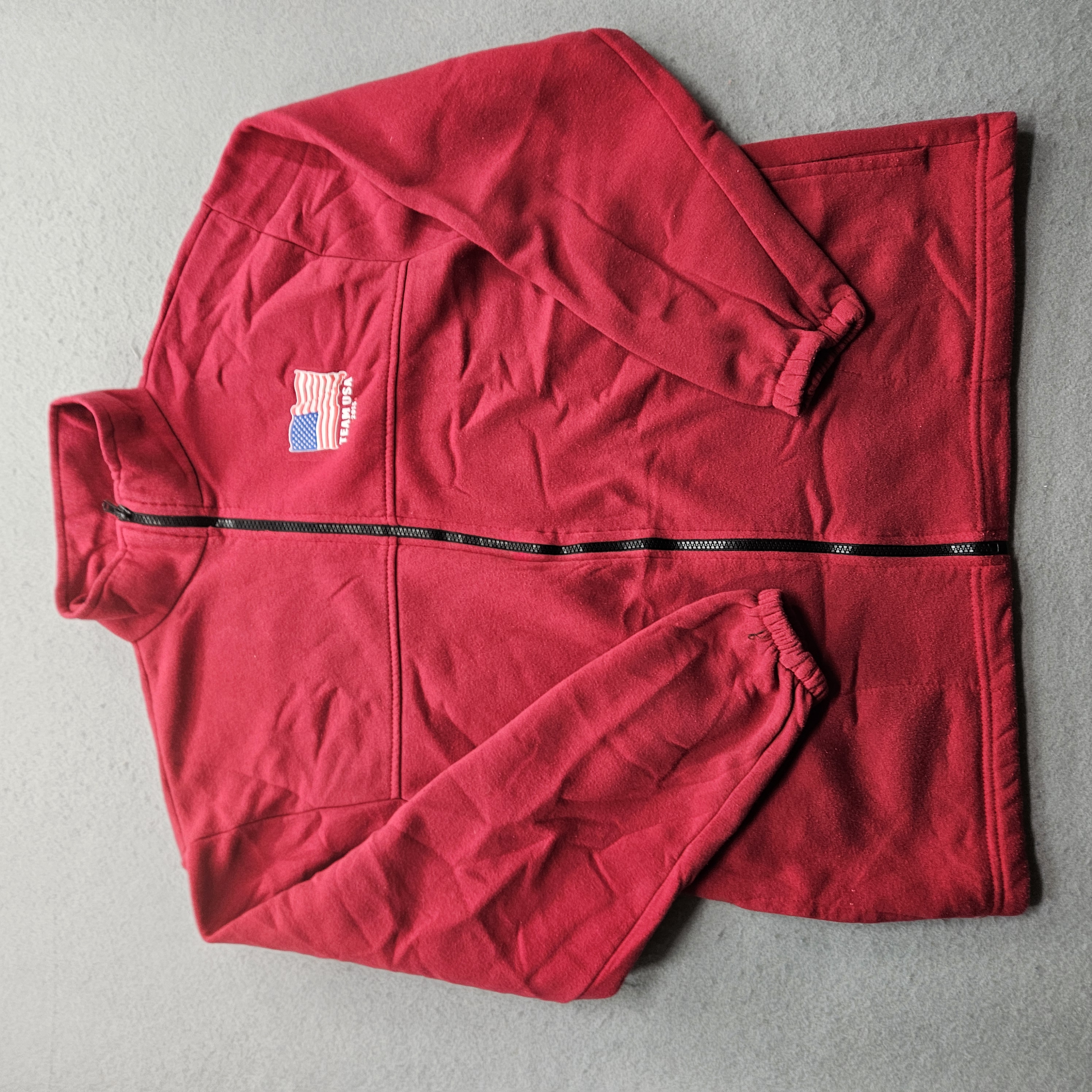 Team USA Men's Large Activewear Jacket Red