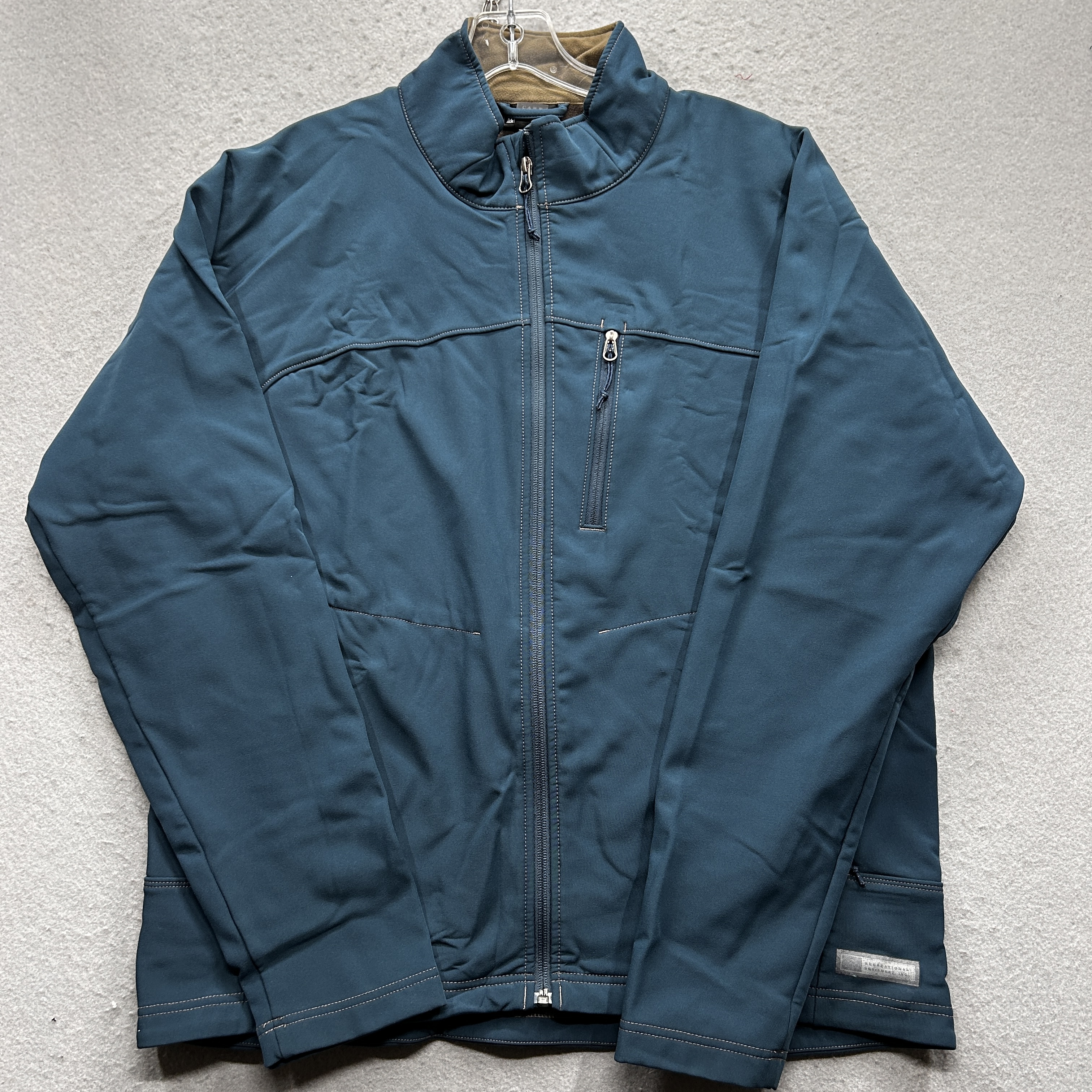 REI Men's Large Full Zip Blue Activewear Jacket 