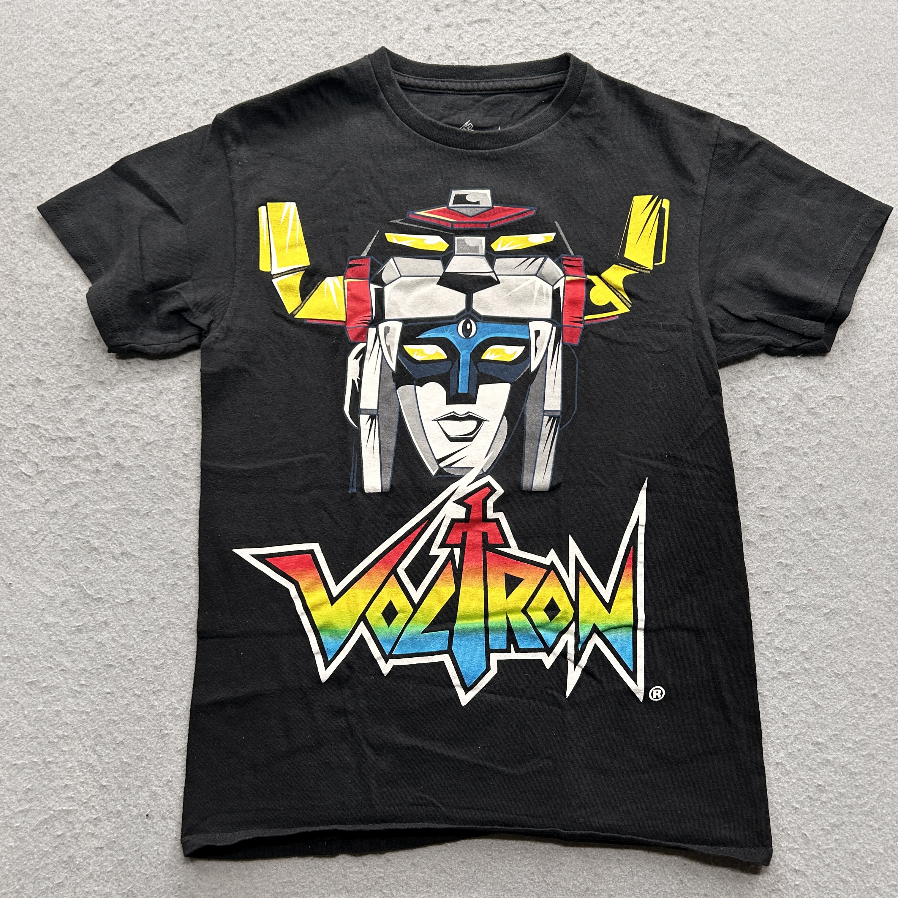 Voltron Youth SM Black Graphic Shirt