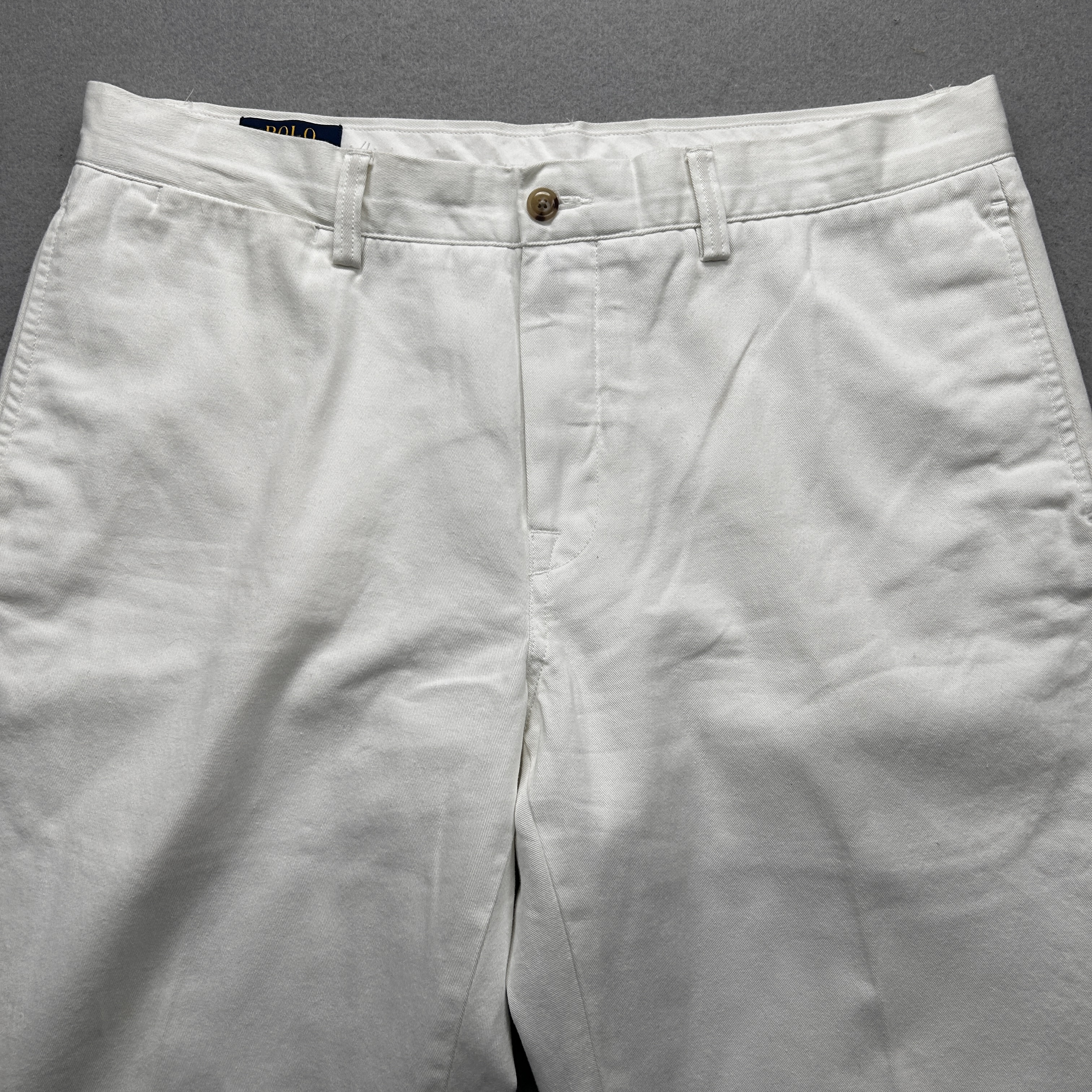 Polo Ralph Lauren Men's Size 17cm White Trouser Pants