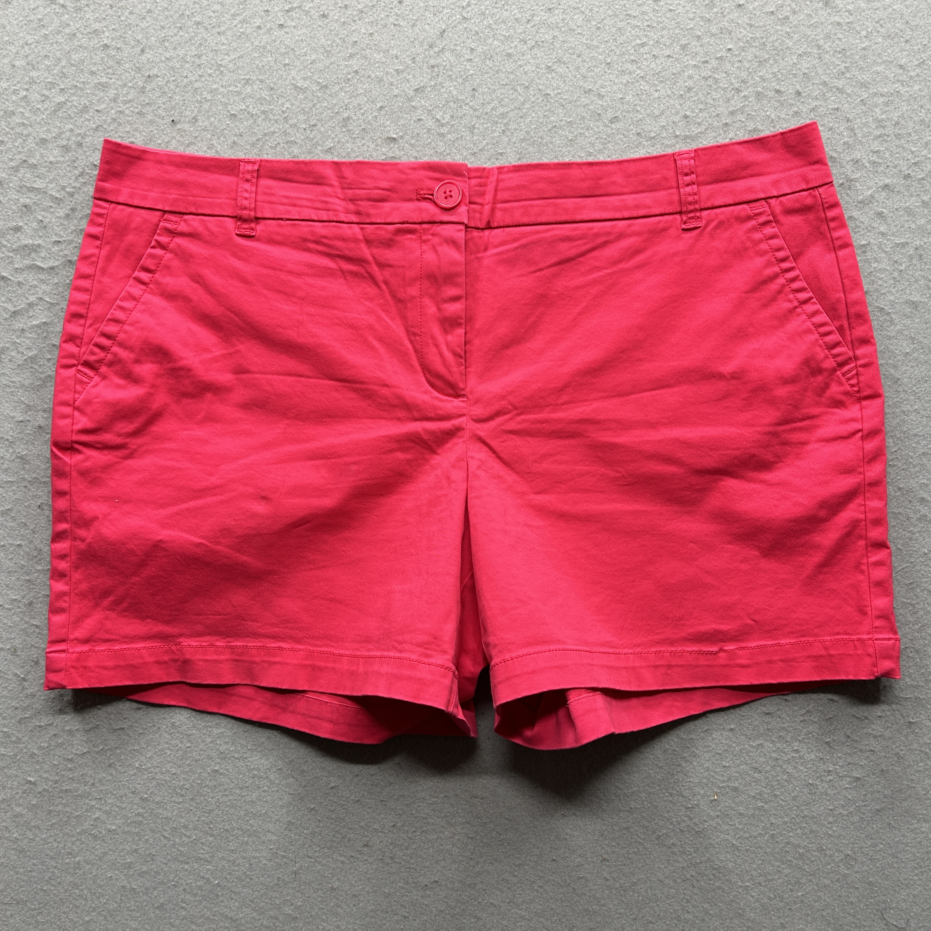Crown & Ivy Women's Pink Casual Shorts Size 16
